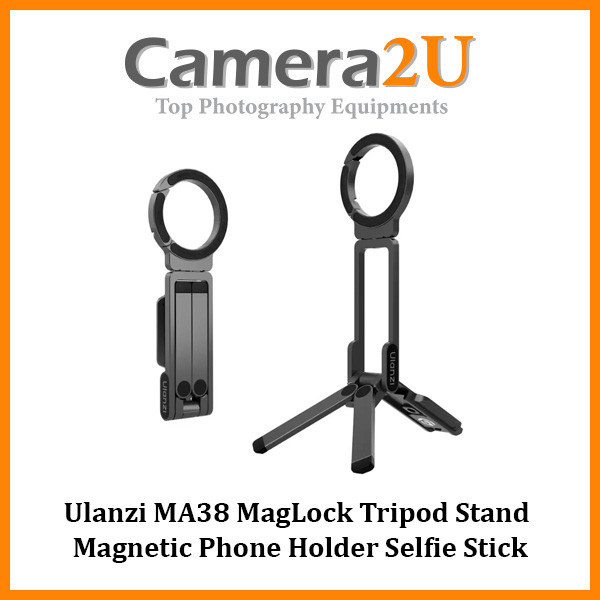 Ulanzi MA38 MagLock ขาตั้งขาตั้งกล้อง ที่วางโทรศัพท์แบบแม่เหล็ก ไม้เซลฟี่