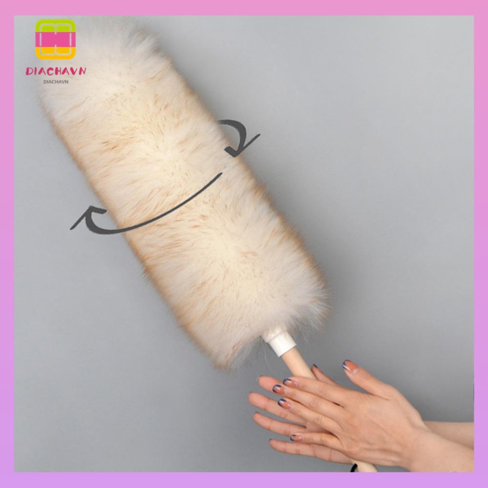 DICHAVN Wool Duster Home Daily Use ทําความสะอาดในครัวเรือนรถปัดฝุ่น