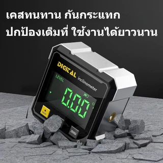 วัดมุมจอแสดงผล กระแสน้ําวนก,สี่ด้านดิจิตอลแสดงระดับเครื่องวัดมุม Inclinometer,แม่เหล็กดูดแบบพกพา360องศาวัดมุมที่ถูกต้องเ