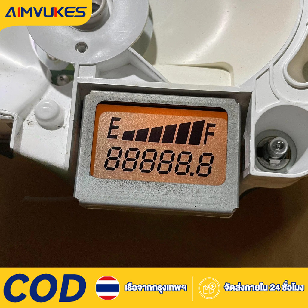 Aimvukes จอเกจ์น้ำมัน 125s สตาร์ทมือ/เท้า 125i บังลม Lcd Display for Speedometer หน้าจอดิจิตอล เวฟ125