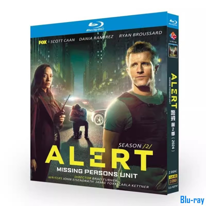 [BRAND NEW SEALED] American Drama Alert: Missing Persons Unit ซีซั่น 2 (2024) 2-Disc Blu-ray Boxed