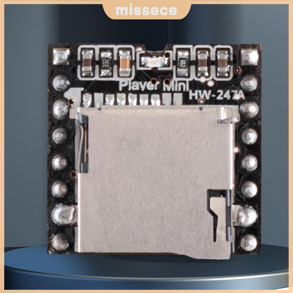 TF Card U Disk DF Player Module V3.0 16P MP3 Voice Decode Board Mini MP3 Player Audio Module [Missec