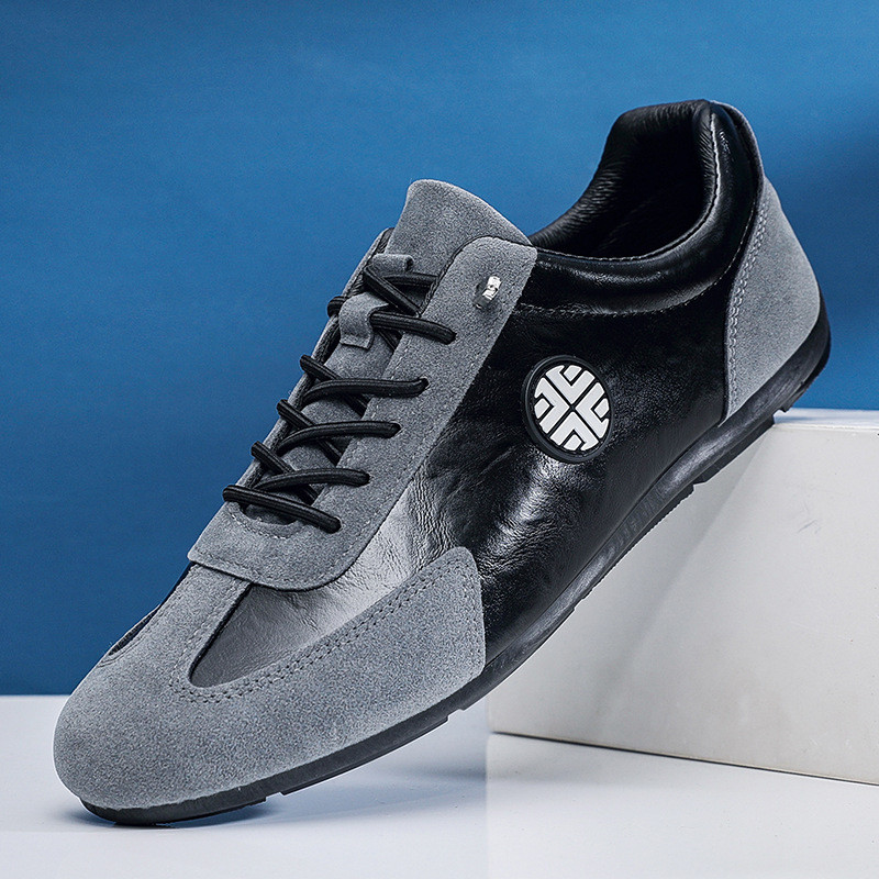 รองเท้าผู้ชายรองเท้าลําลอง Soft-Soled Slip-On Slip-On รองเท้า Peas รองเท้าผู้ชาย