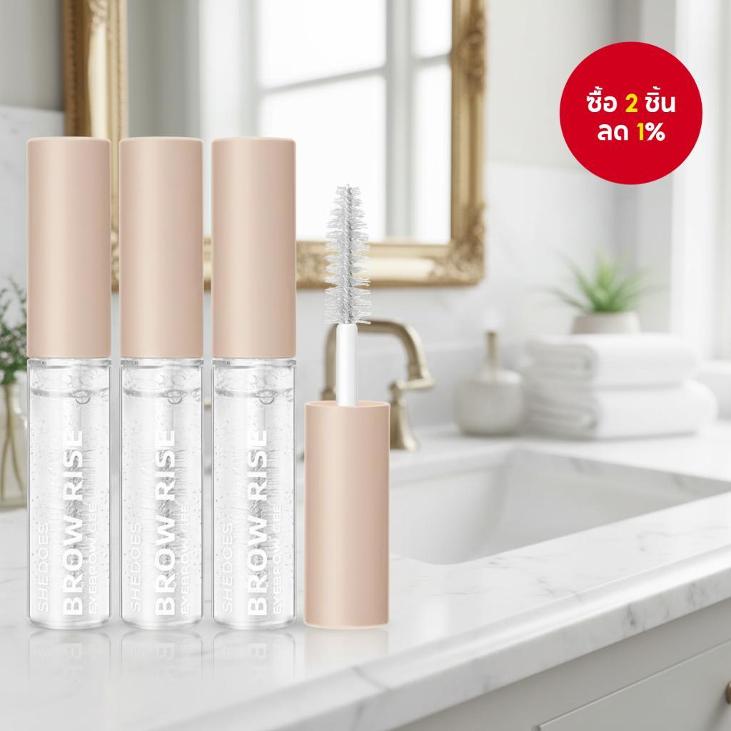 เจลเขียนคิ้ว SHEDOES 3x ชุดแวกซ์คิ้วกันน้ําสําหรับจัดแต่งทรงคิ้ว ติดทนนาน