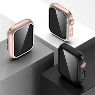 ครอบคลุมคอมพิวเตอร์ ปกป้องหน้ for IWatch Ultra/SE 3 2 Apple Watch Series 11 10 9 8 7 6 5 4 3 49 46 45 44 42 41 40 38มม.