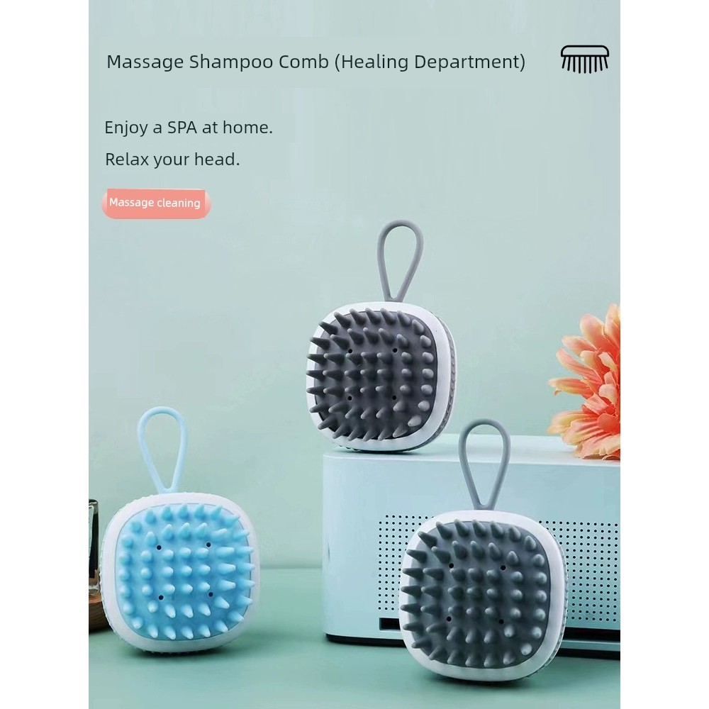แปรงสระผม แปรงสระผม konvy สิ่งประดิษฐ์ซิลิโคนหวีผมแปรงแชมพูสากลสําหรับผู้ใหญ่เด็ก