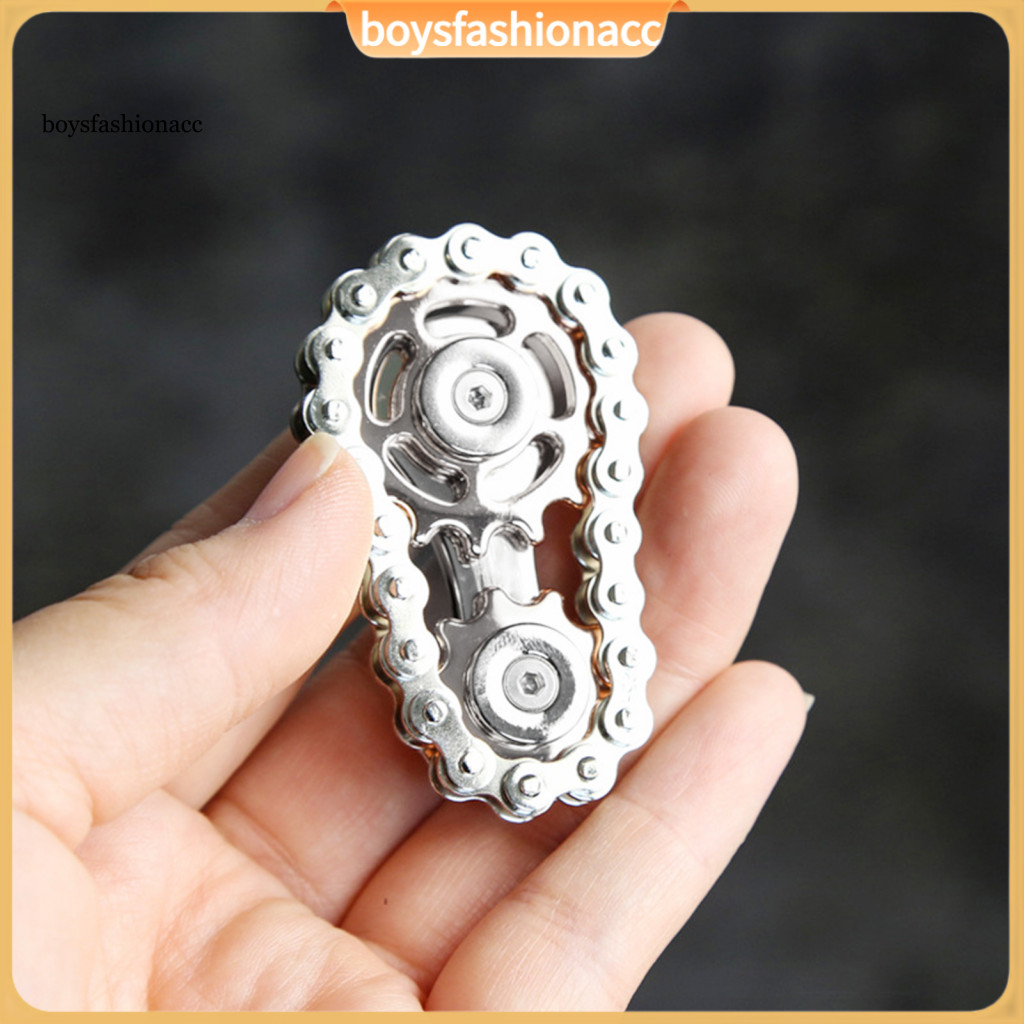 [ในสต็อก] ความเครียดบรรเทา Fidget ของเล่นผู้ใหญ่ Fidget Spinner Sprocket Flywheel Fidget Spinner ของ