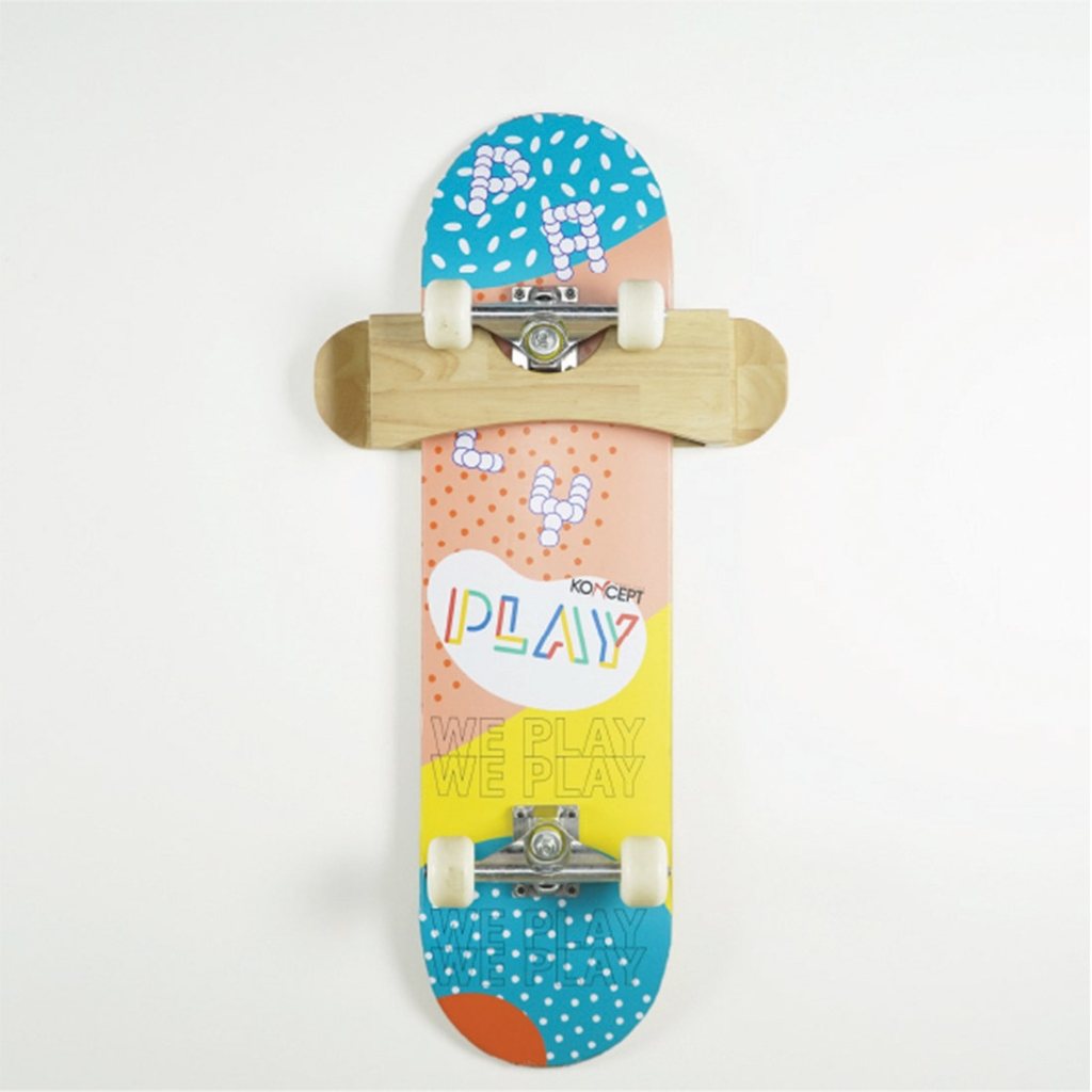 Koncept Furniture ชั้นแขวน Surf Skate & Skate Board KC-PLAY รุ่น SURFIT สีลินเบิร์ก (40x7.5x10.5 ซม.)  แบรนด์ KONCEPT FU