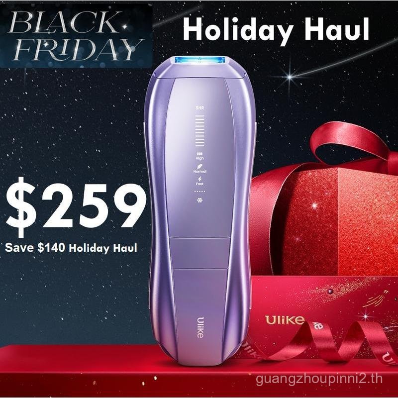 [Holiday Gift Set]Ulike Laser Hair Removal, Air 10 IPL Hair Removal Device with Ice Cooling Comfort,