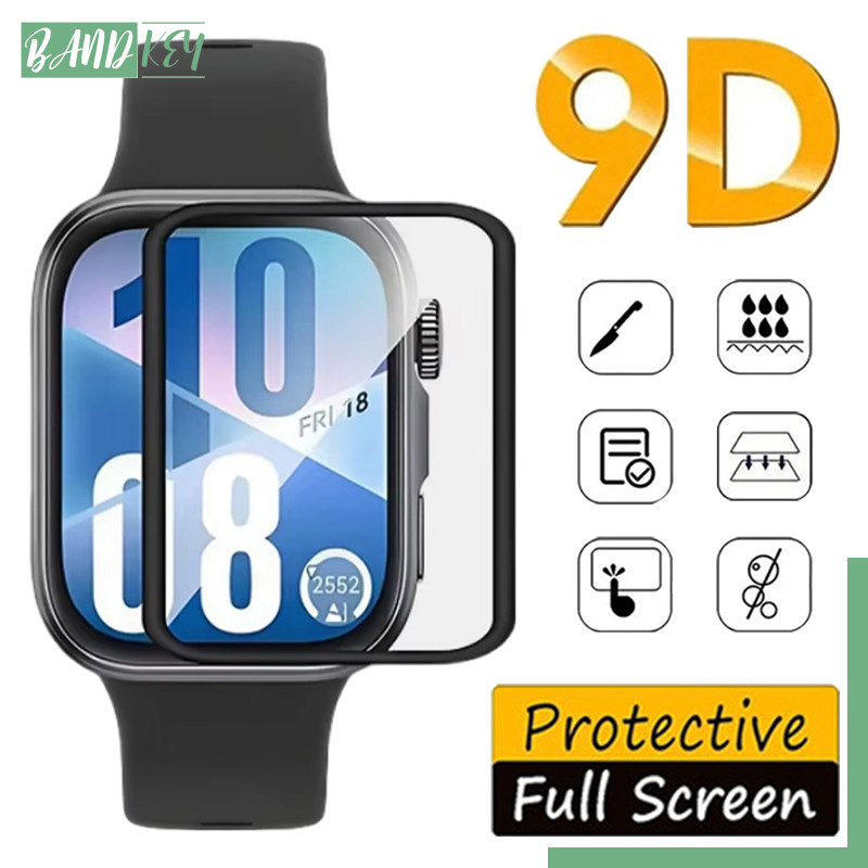 3D แก้วนิรภัย / ฟิล์มอ่อน for Huawei Watch Fit 4/4 Pro 3D อุปกรณ์เสริมป้องกันหน้าจอป้องกัน Gores for Huawei Watch Fit 3 – โปรปัง