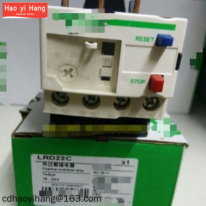 SCHNEIDER ชไนเดอร์ LRD22C ผู้ผลิตการโอเวอร์โหลดรีเลย์ความร้อนใหม่