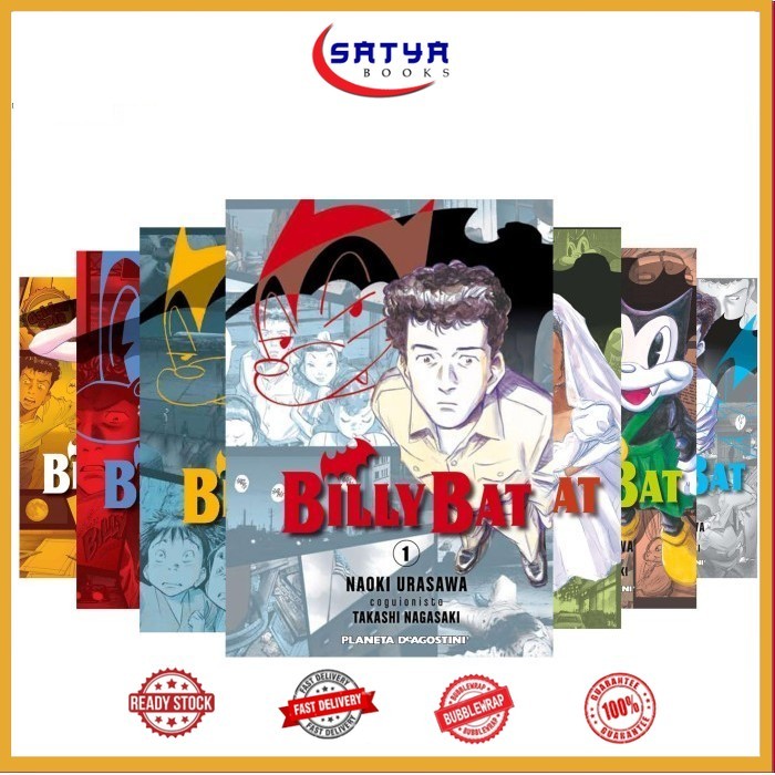 Manga Billy Bat โดย Takashi Nagasaki (20 เล่ม)