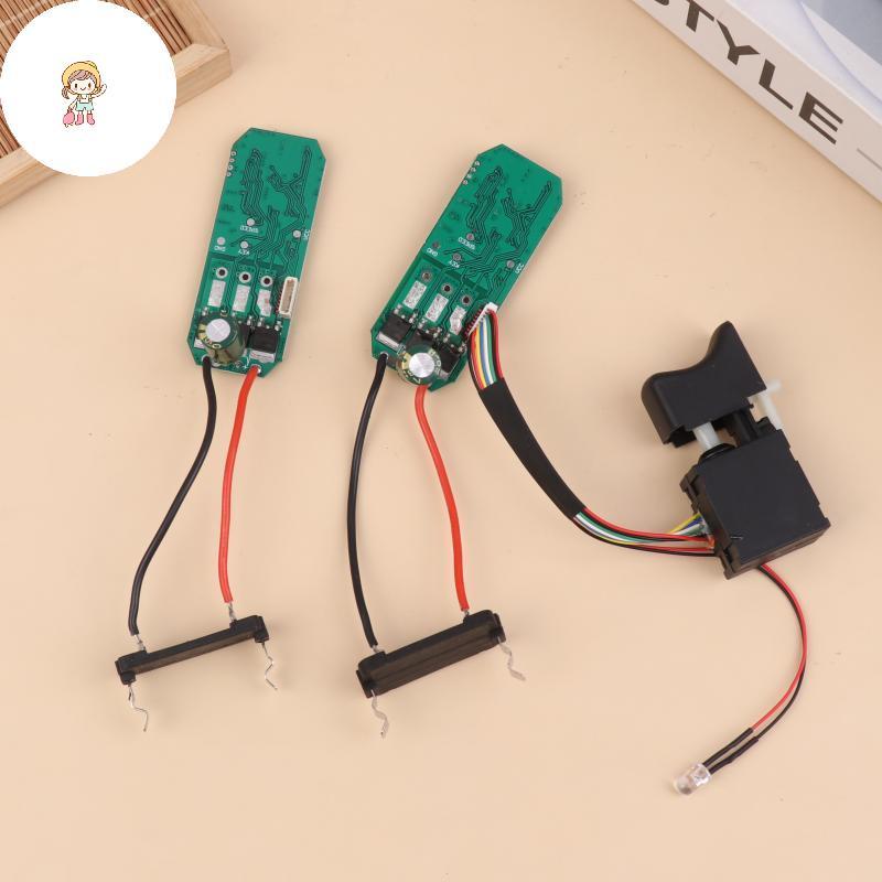 FOT 16.8V Lithium Drill Control Board + Assembly 18V Brushless Drill Circuit Board 07115 TH