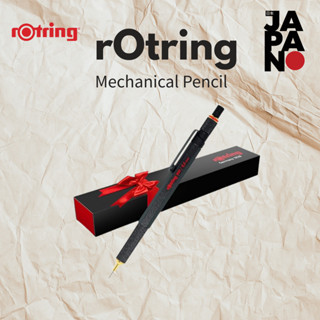 Rotring ROTRING800 Black Mechanical Pencil 0.5mm Rotating Kn…