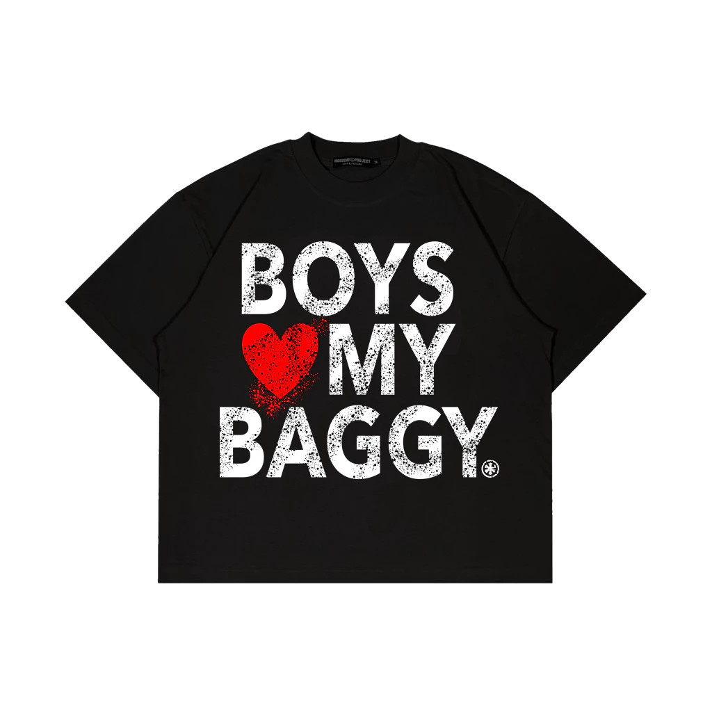 เสื้อยืดคู่ LOVMY BAGGY BOY & GIRLS จากโปรเจ็กต์ MOODDAY PROJECT ปี 2026 พร้อมstickersฟรี!
