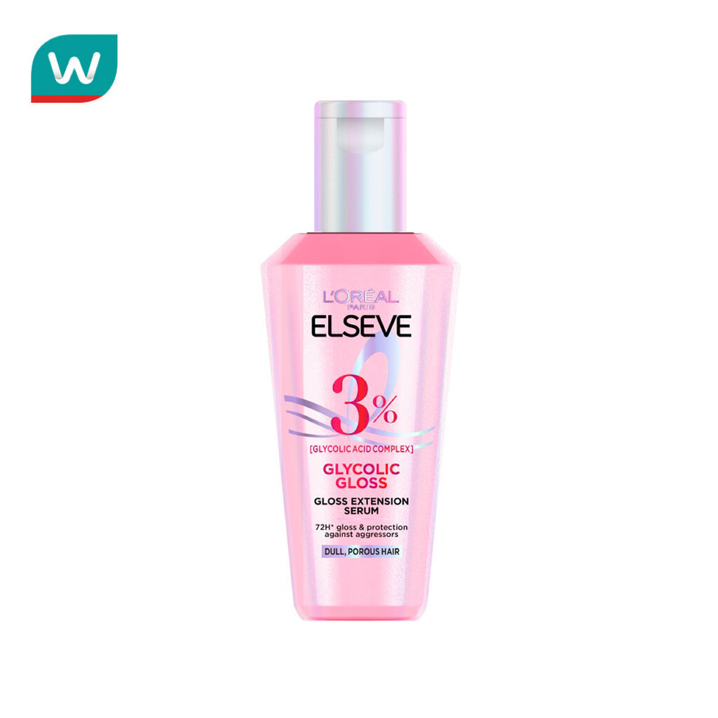 Elseve ลอรีอัล ปารีส เอลแซฟ เซรั่ม ไกลโคลิค กลอส กลอส เอ็กซ์เทนชั่น 80 มล.