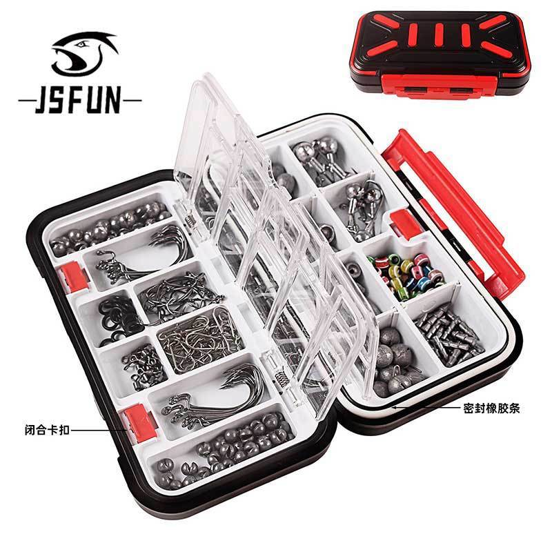 264Waterproof Rock Fishing Accessories Set Fish Hook Fish Float Sea Fishing Small Accessories Fishin