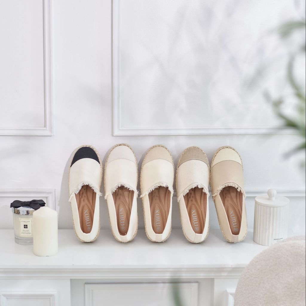 Minx Espradrilles Shoes, Canvas Extra Soft Model, Canvas Fabric, Soft Soles.