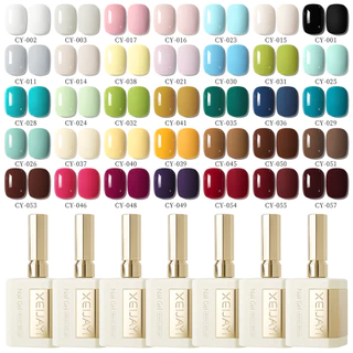 XEIJAYI 40 มล. - ยาทาเล็บเจลสีชมพูมาการอง ขนาด มีให้เลือก 35 สี เหมาะสำหรับใช้ในร้านเสริมความงาม