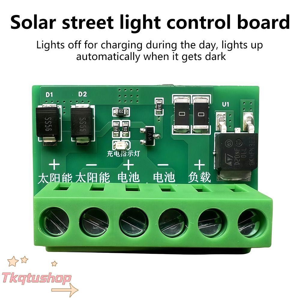 IMIHAN1 1 ชิ้นแผงวงจรควบคุม, 10A อัตโนมัติไฟถนน, อัตโนมัติบน DC 6-45V LED Controller Board