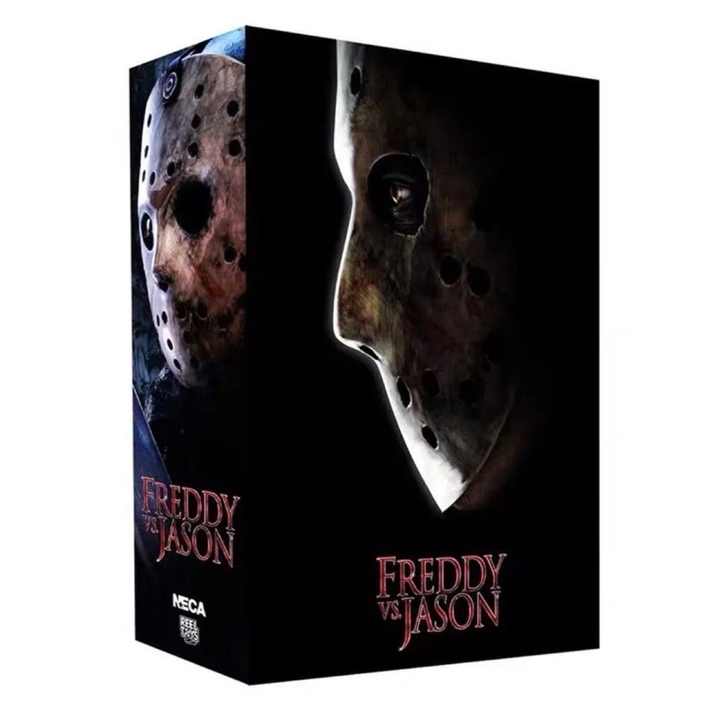 NECA 39725 Freddy vs Jason Freddy vs Jason Jason ฟิกเกอร์โมเดล Q