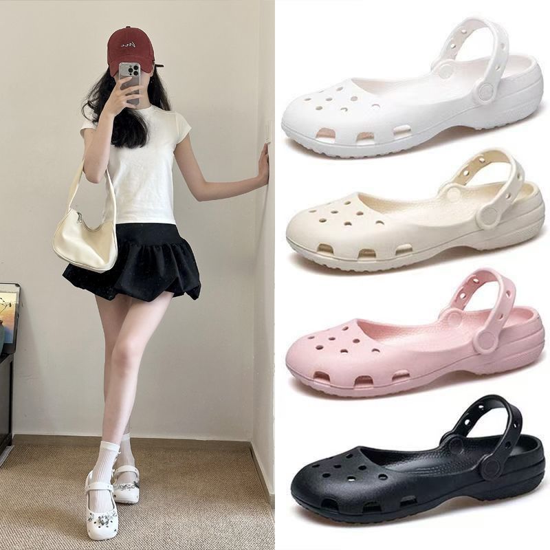 Mary Jane closed-toe nurse shoes, lightweight ballet slippers