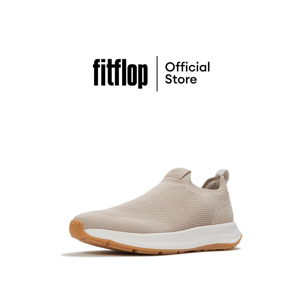 FITFLOP F-MODE FLOW KNIT SLIP-ON รองเท้าผ้าใบผู้ชาย รุ่น A0X-828 สี GREY