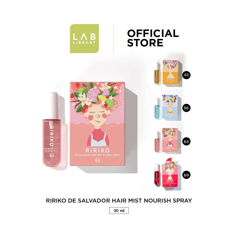 [BCD] RIRIKO DE SALVADOR HAIR MIST NURISH SPRAY - สเปรย์น้ําหอมบํารุงผม L6WS