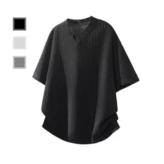 เสื้อยืดลายทางสำหรับผู้ชาย สไตล์ย้อนยุคอเมริกัน ทรงหลวมๆ ระบายอากาศได้ดี เหมาะสำหรับหน้าร้อน มีไซต์จาก M ถึง 3XL