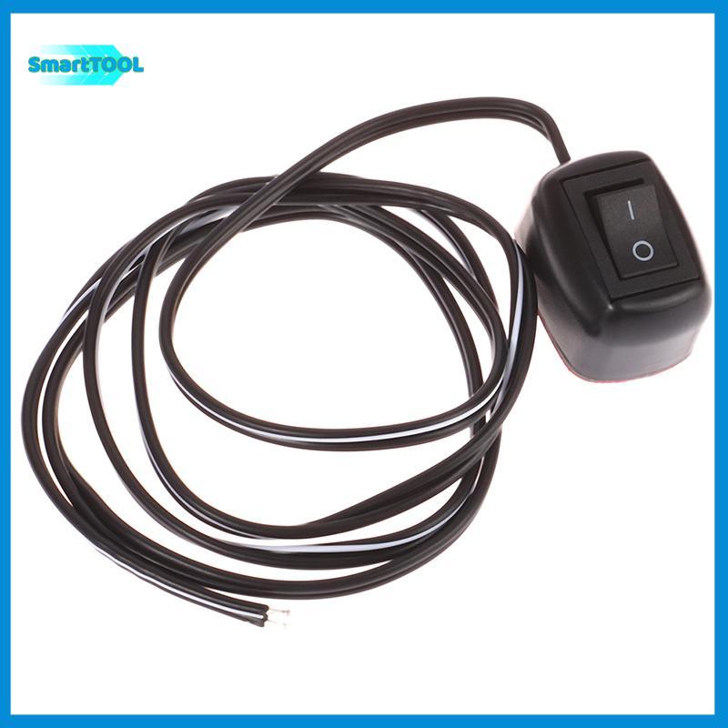 UTZN>Universal Car Switch Paste Type Toggle Switch พร้อมสาย 60 ซม.DC 12V สําหรับหมอกแหวนไฟไดรฟ์ไฟนีอ