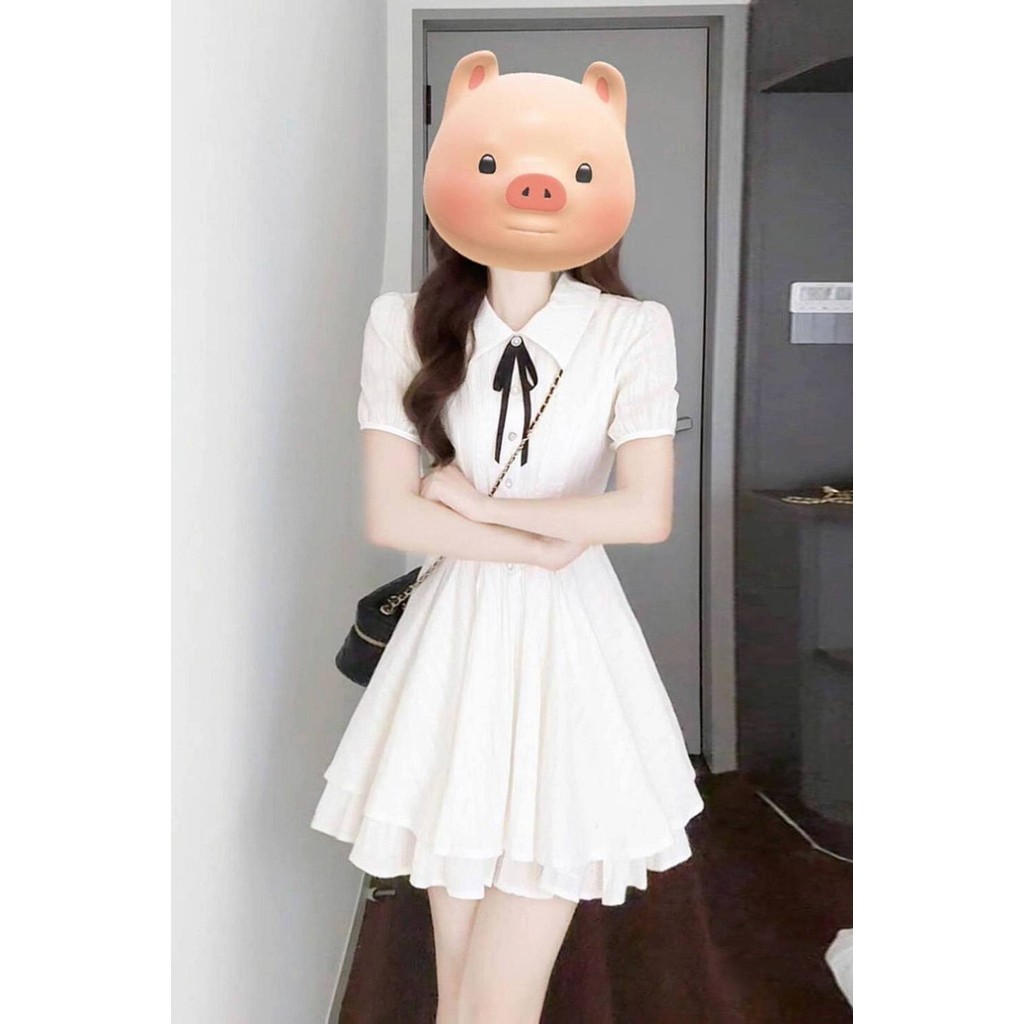 ฝรั่งเศสใหม่ร้อนดูอารมณ์เล็กกระโปรงสั้นเอวแคบชุดเสื้อเชิ้ตสีขาวฝรั่งเศสผู้หญิง2026ฤดูร้อนใหม่ร้อนดูอารมณ์เล็กกระโปรงสั้นเอวแคบชุดเสื้อเชิ้ตสีขาวฝรั่งเศสผู้หญิง4.10
