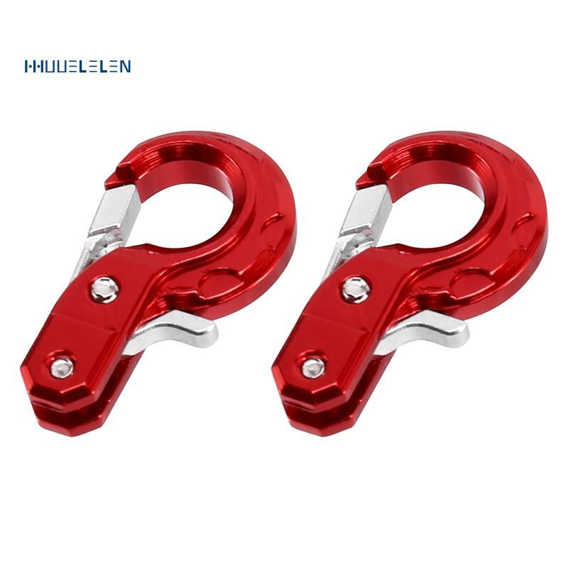 [Promote H]อุปกรณ์เสริมตีนตะขาบ RC พร้อมตะขอพ่วงสําหรับ 1/10 SCX10 90046 CC01 D90 D110 TRX4,สีแดง
