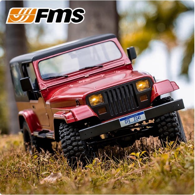 FMS 1/10 Explorer, Off-Road Climbing Vehicle Like Real Hard Shell Car Model โมเดลรถยนต์ไฟฟ้า RC รีโม
