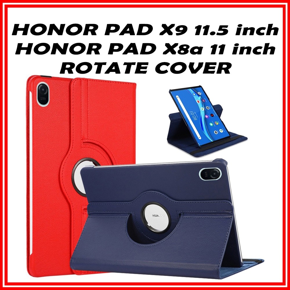 HONOR PAD 10/X8a/X9/X9a/X8/X7 กรณี 360 หมุน Protector ฝาครอบ Honor Pad x9a ปลอก Honor Pad X8a เด็กกร