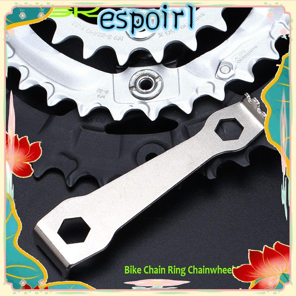 ESPOIR Chainwheel Peg Spanner สูตรคุณภาพสูง สำหรับการถอดและติดตั้ง Chainring Nut ในจักรยาน MTB