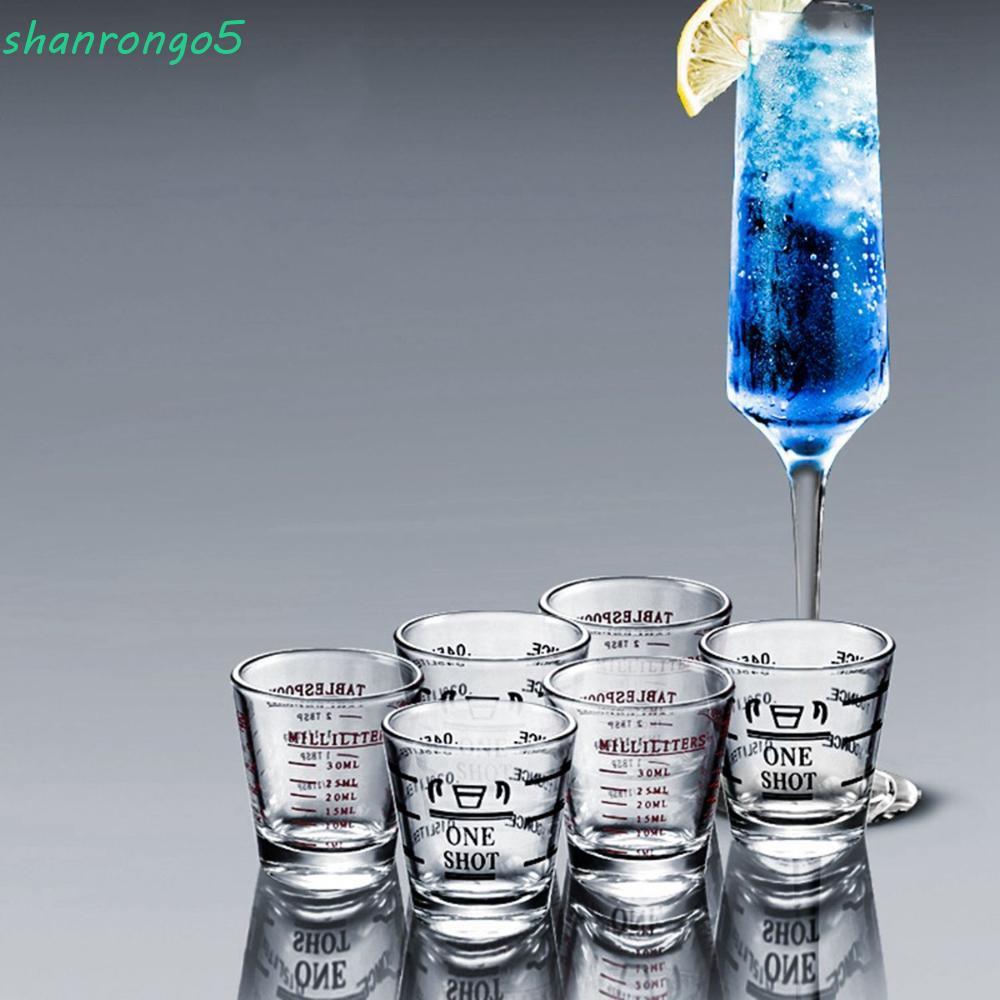 ZONAL Jigger อุปกรณ์บาร์กาแฟพร้อมแก้วช็อตทนความร้อน