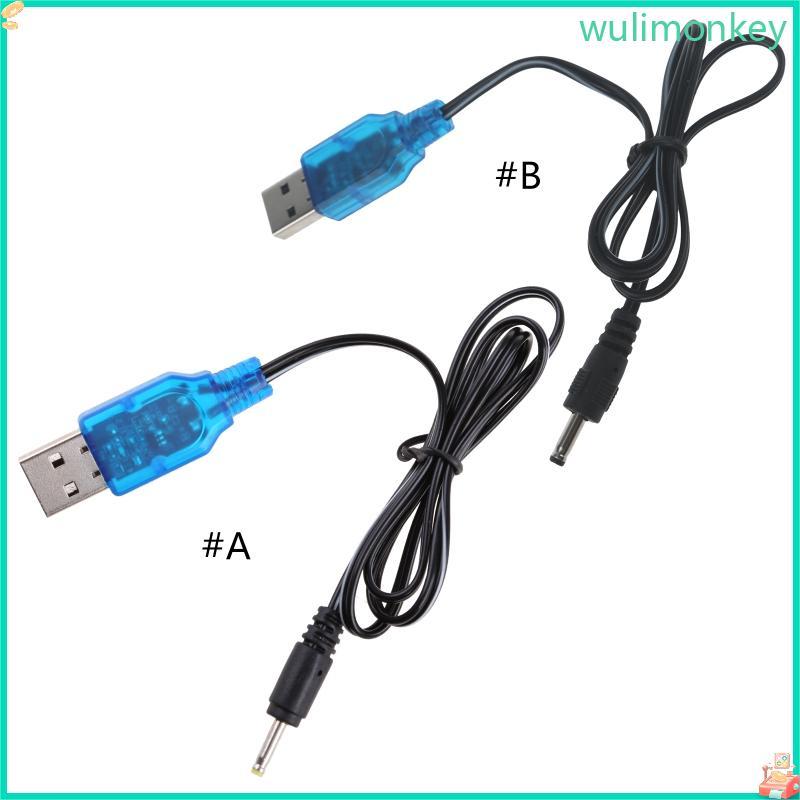 WU 2 5mm 3 5mm Lithium Lipo สําหรับโดรนเฮลิคอปเตอร์ของเล่น RC สายชาร์จ USB