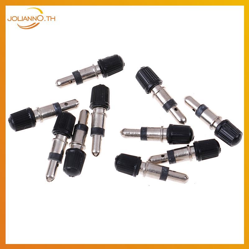 Joliann0 วาล์วสำหรับจักรยาน ขนาด 10 ชิ้น ออกแบบจากเยอรมัน แบบไม่มียางและหลอดทองแดง