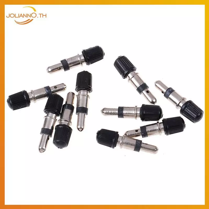Joliann0 วาล์วสำหรับจักรยาน ขนาด 10 ชิ้น ออกแบบจากเยอรมัน แบบไม่มียางและหลอดทองแดง