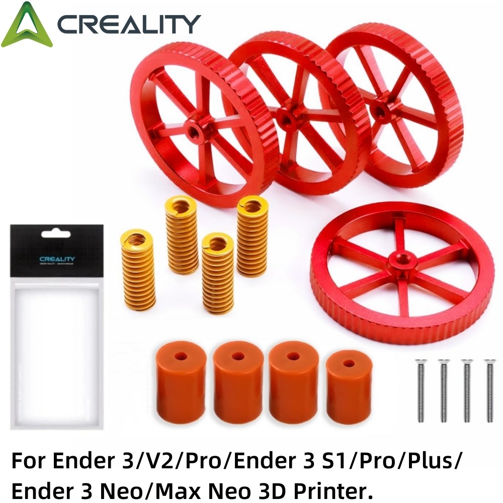 Creality Ender 3 Springs Upgrade Kit,Hot Bed Leveling Kit for Ender 3/V2/Pro/Ender 3 S1/Pro/Plus/End