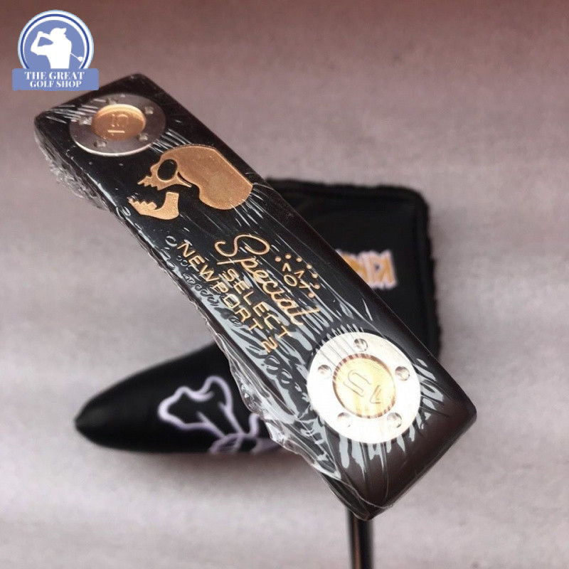 Full Newport 2 Men's Flat Straight Putter ไม้กอล์ฟจริงสำหรับผู้ชาย