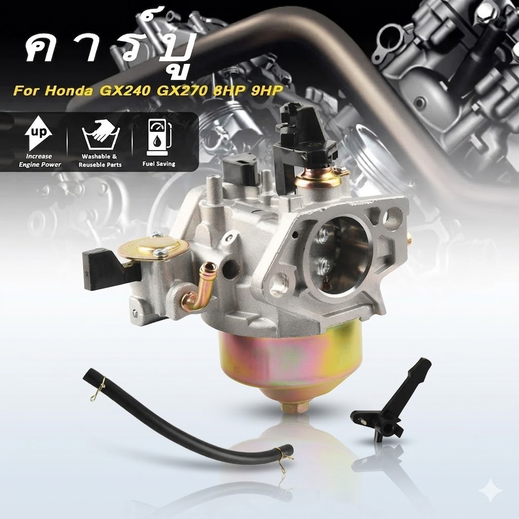 คาบู คาบูเรเตอร์  GX390 188F คาบู คาบูเรเตอร์ 13แรง 13HP (GX390)
