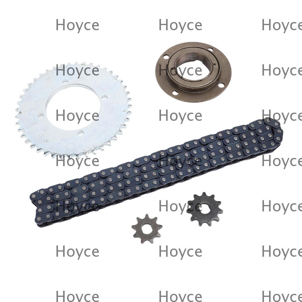 HOYCE T8F ชุดโซ่สเตอร์, Toothless Flywheel 116 Links Chain T8F ชุดโซ่เกียร์, ทนทาน 44T เฟืองโซ่ชุด K