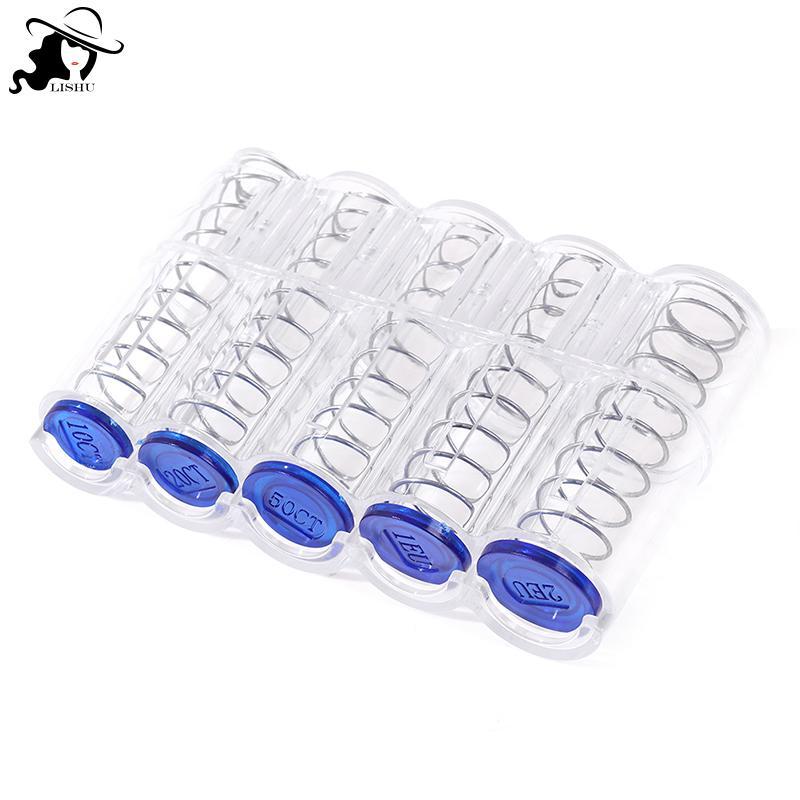 LISHU Creative Storage Coins Purse Storage Box Euro Coin Dispenser Coin Holder Case th