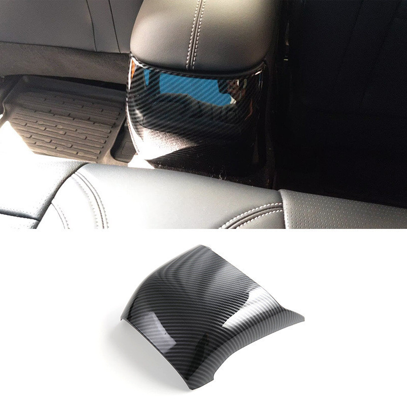 เหมาะสําหรับ Ford 24 Mustang ด้านหลังท่อไอเสีย Air Outlet Kick ฝาครอบแผงตกแต่งกรอบ Air Outlet การปรั