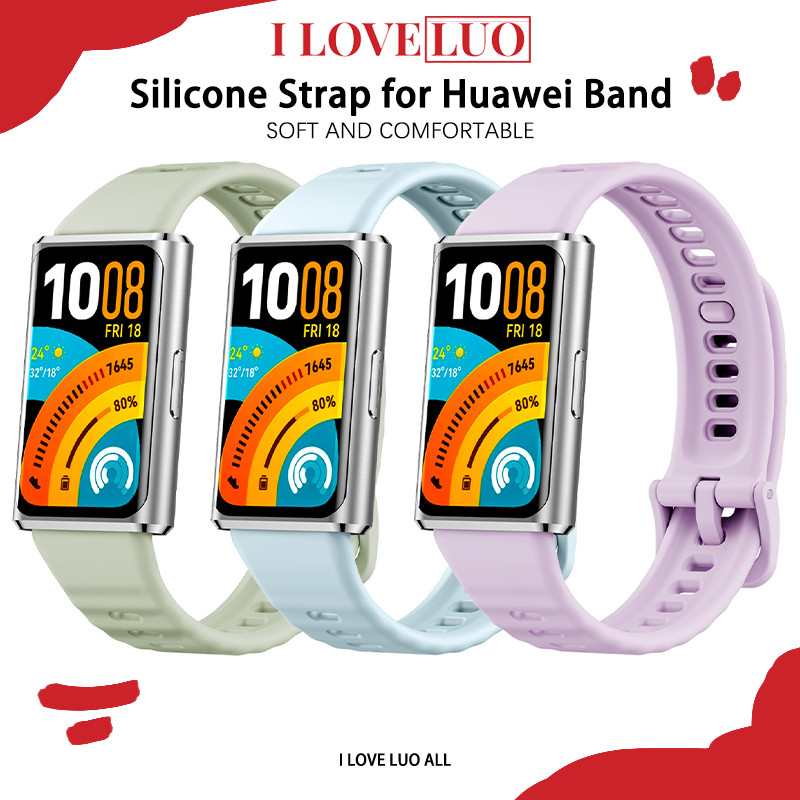 เคสพีซีพร้อมแถบยางฟิล์มสําหรับสมาร์ทวอทช์ Huawei Band 11 11 Pro สายรัดซิลิโคนเข็มขัดปรับป้องกันหน้าจออุปกรณ์เสริมสําหรับ Huawei Band 11 Pro