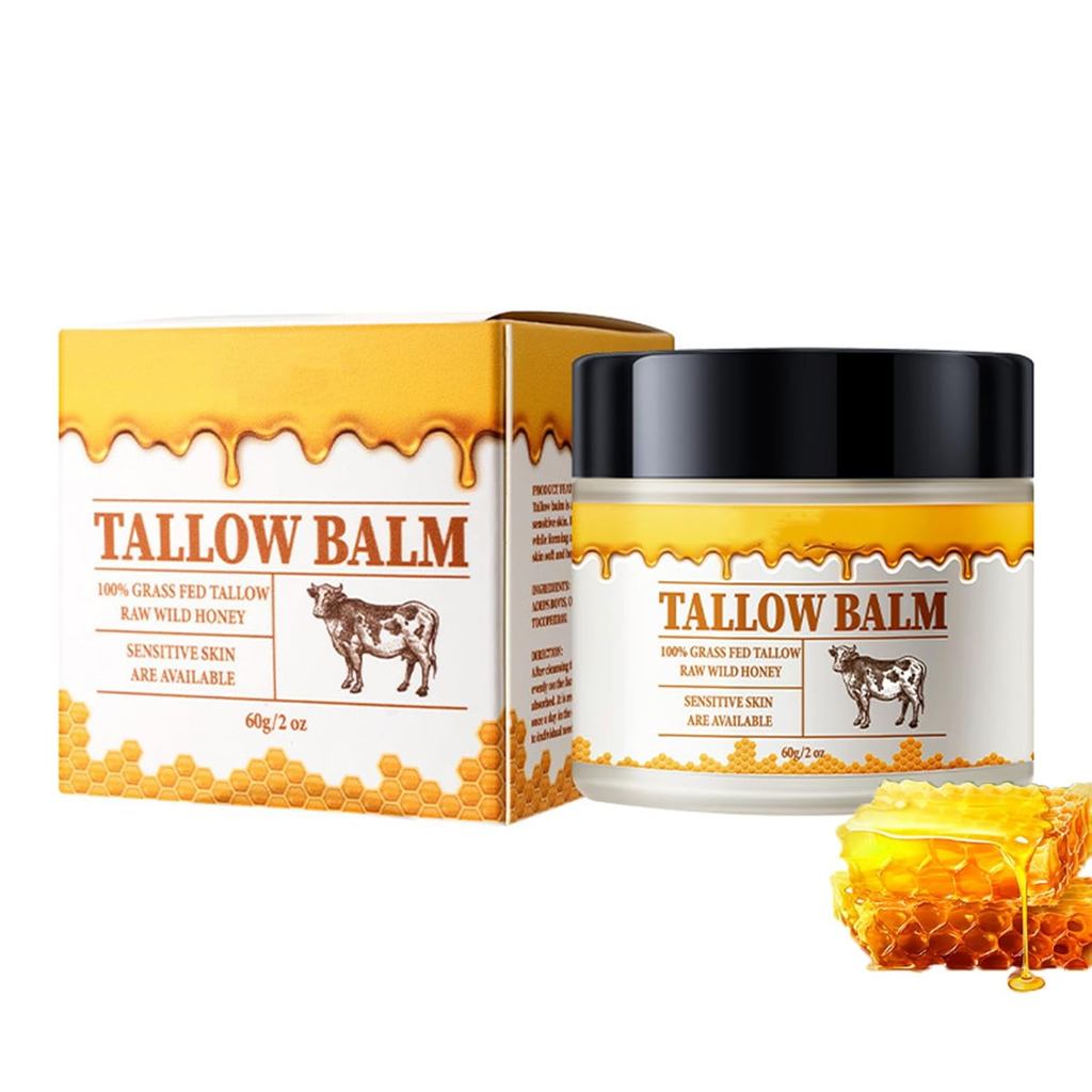 บิลxco Beef Tallow และ Honey Balm,อุปกรณ์จากจาก Tallow และ Honey Balm,Bilxco Beef Tallow for Face, T