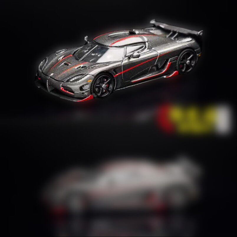 TPC 1: 64 Koenigsegg Agera RS Koenigsegg โมเดลรถโลหะผสม