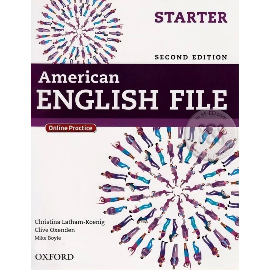 Bundanjai (หนังสือ) American English File 2nd ED Starter : Student's Book +Online Practice (P)