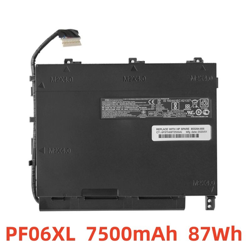 For HP, Shadow Genie 2 Plus PF06XL TPN-Q174 OMEN 17-w100 battery